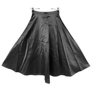 Vtg Sport Collection Gray Acetate Maxi Full Circle Skirt Ballroom Dancing Glam 8
